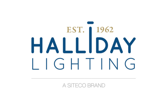Logo of the SITECO subsidiary Halliday Lighting